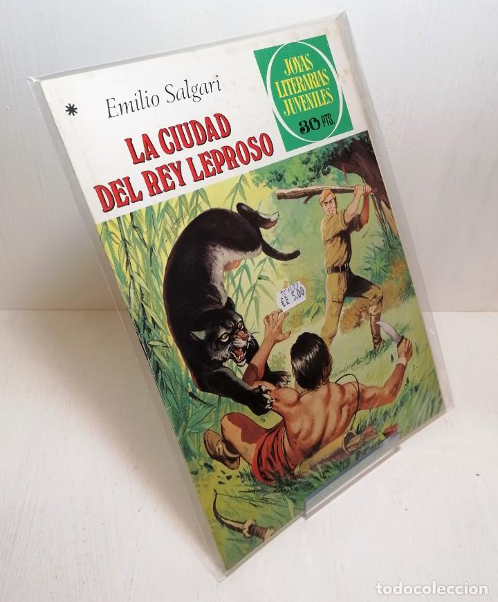 Tebeos: Comic &rdquo;la ciudad del rey leproso&rdquo; de Emilio Salgari joyas literarias - Foto 1