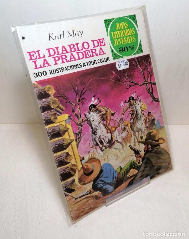 Tebeos: Comic &rdquo;el diablo de la pradera&rdquo; de Karl May joyas literarias - Foto 1