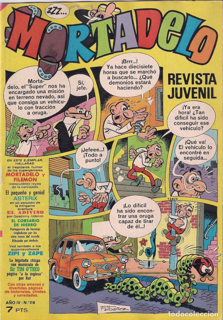 Tebeos: Mortadelo Semanal n&ordm; 118 - Foto 1