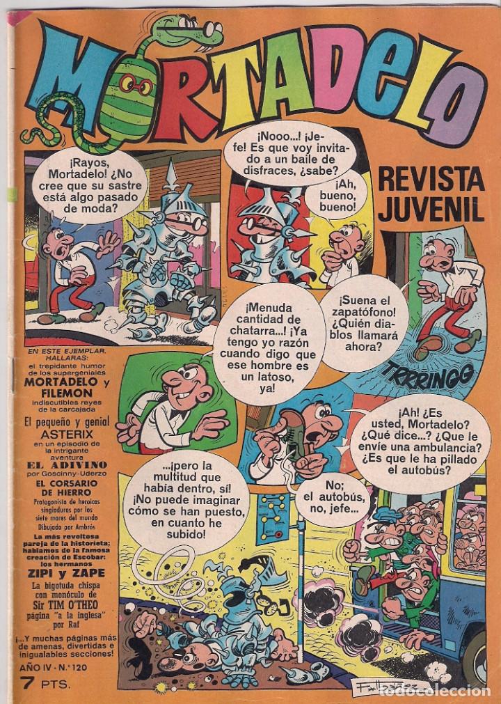 Tebeos: Mortadelo Semanal n&ordm; 120 - Foto 1