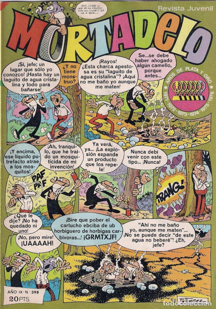 Tebeos: Mortadelo Semanal n&ordm; 398 - Foto 1