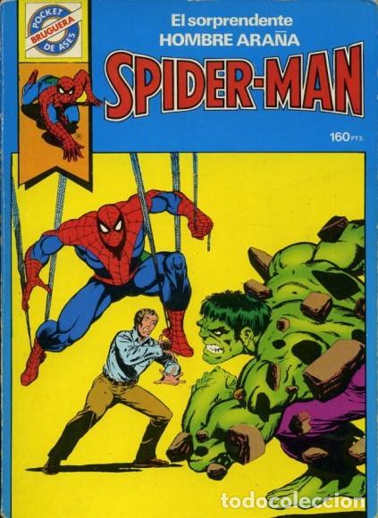 Tebeos: POCKET DE ASES-BRUGUERA- N&ordm; 9 -SPIDERMAN-CON EL CAPIT&Aacute;N MARVEL-GILKANE-BUENO-DIF&Iacute;CIL-LEA-5027