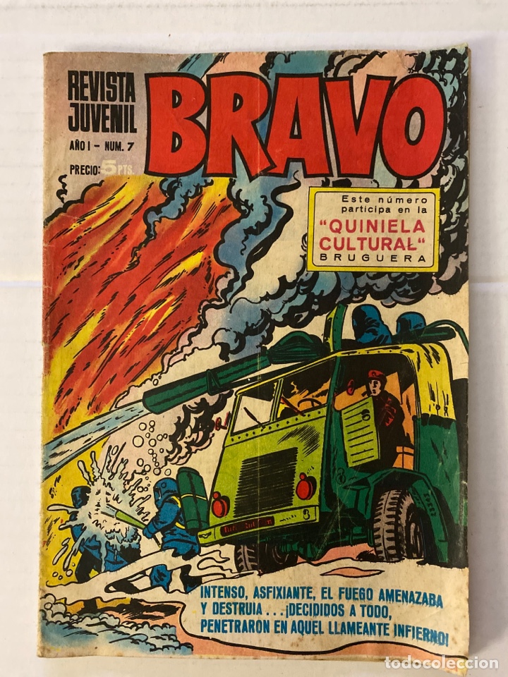 Tebeos: BRAVO #7 BRUGUERA 1&ordf; edici&oacute;n - Foto 1