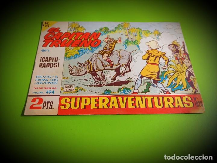 Tebeos: CAPITAN TRUENO- N&ordm; 494 ORIGINAL - Foto 1