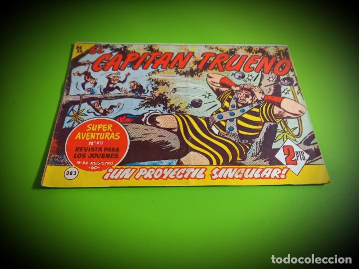 Tebeos: CAPITAN TRUENO- N&ordm; 383 ORIGINAL - Foto 1