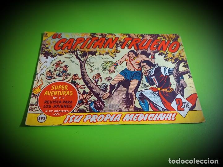 Tebeos: CAPITAN TRUENO- N&ordm; 382 ORIGINAL - Foto 1