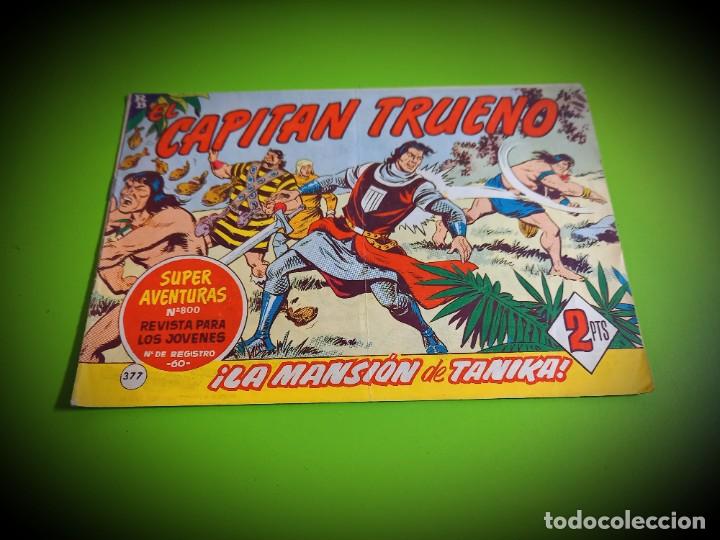 Tebeos: CAPITAN TRUENO- N&ordm; 377 ORIGINAL - Foto 1