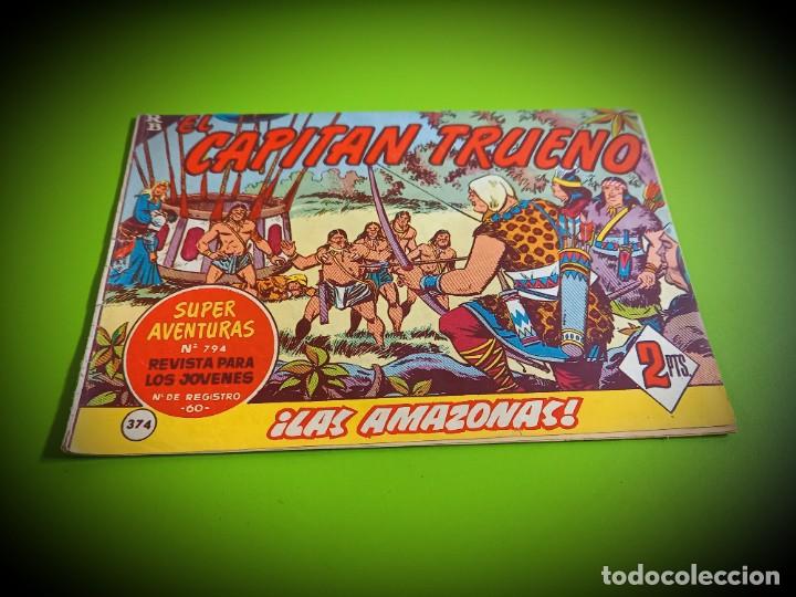Tebeos: CAPITAN TRUENO- N&ordm; 374 ORIGINAL - Foto 1