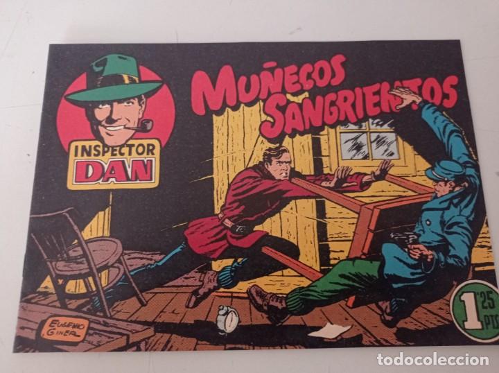 Tebeos: INSPECTOR DAN N&ordm; 1. MU&Ntilde;ECOS SANGRIENTOS. FACSIMIL REF. UR - Foto 1