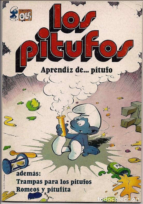 Tebeos: Bruguera. Ole. Los pitufos. 8 - Foto 1
