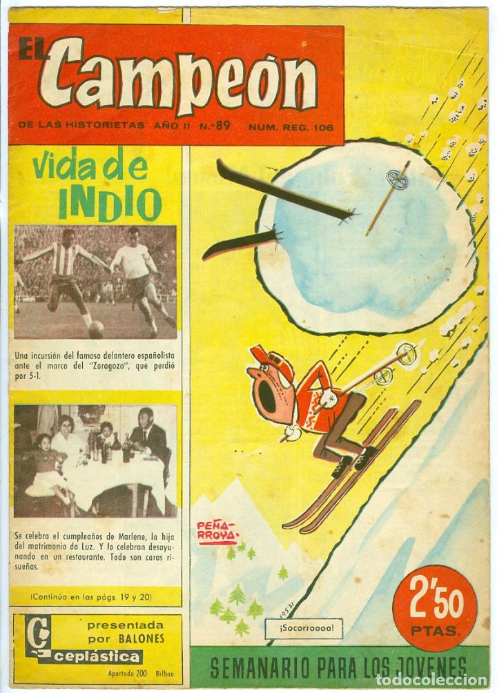Tebeos: Bruguera. El campe&oacute;n. 89. - Foto 1