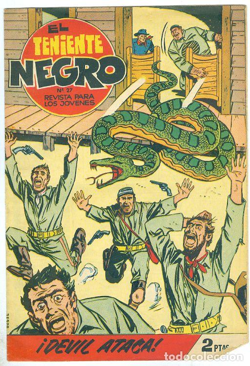 Tebeos: Bruguera. El teniente negro. 27. - Foto 1