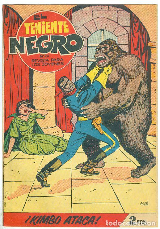 Tebeos: Bruguera. El teniente negro. 24. - Foto 1
