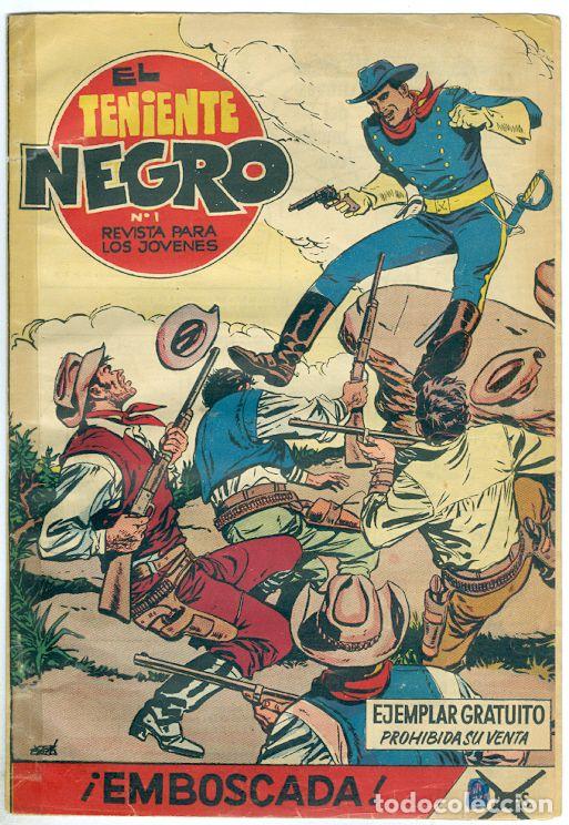 Tebeos: Bruguera. El teniente negro. 1 - Foto 1