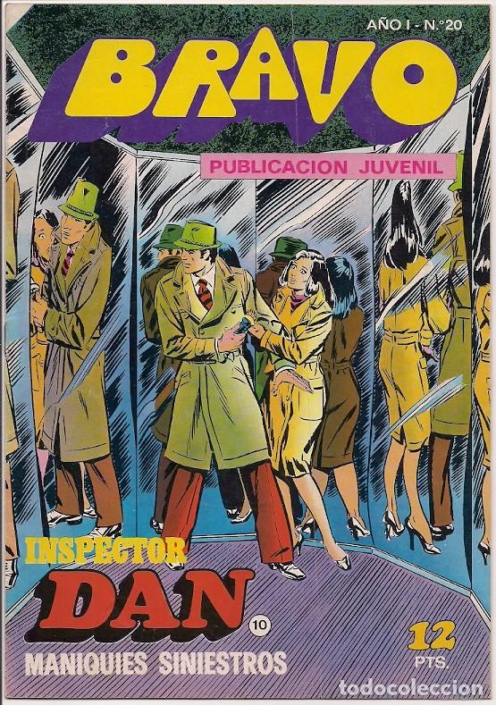 Tebeos: Bruguera. Bravo. Inspector Dan. 10. - Foto 1