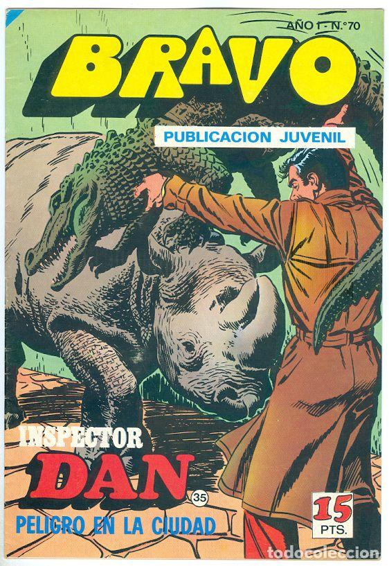 Tebeos: Bruguera. Bravo. Inspector Dan. 35. - Foto 1
