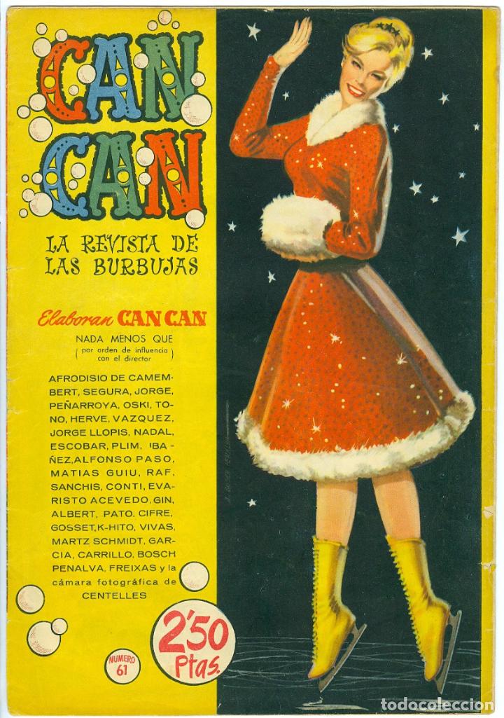 Tebeos: Bruguera. Can can 1958. 61