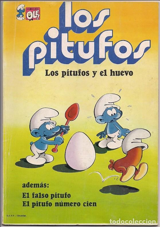 Tebeos: Bruguera. Ole. Los pitufos. 5 - Foto 1