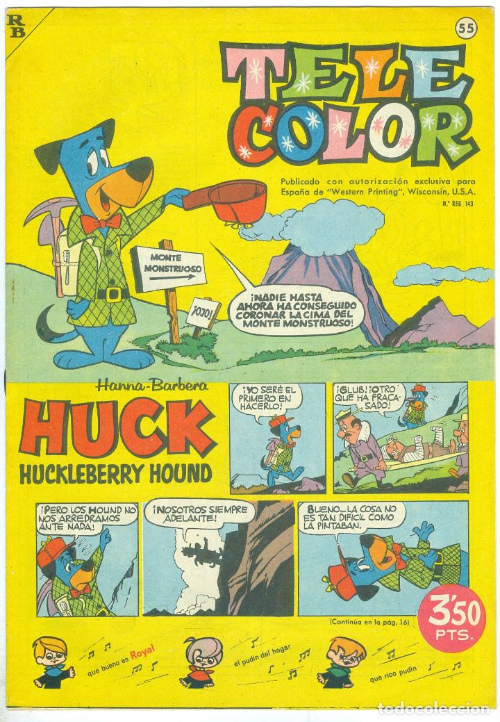 Tebeos: Bruguera. Tele color. 55 - Foto 1