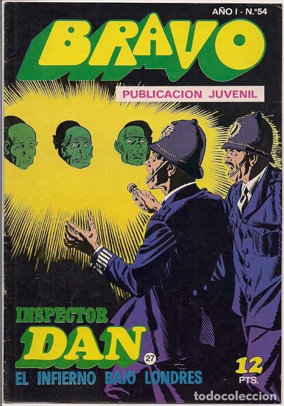 Tebeos: Bruguera. Bravo. Inspector Dan. 27. - Foto 1