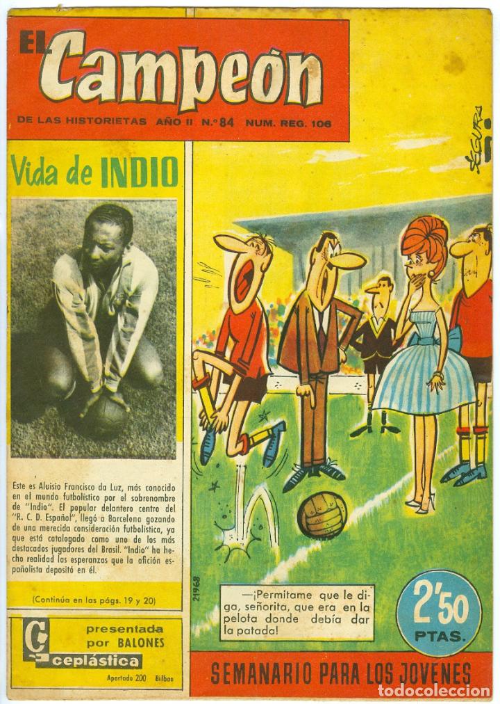 Tebeos: Bruguera. El campe&oacute;n. 84. - Foto 1