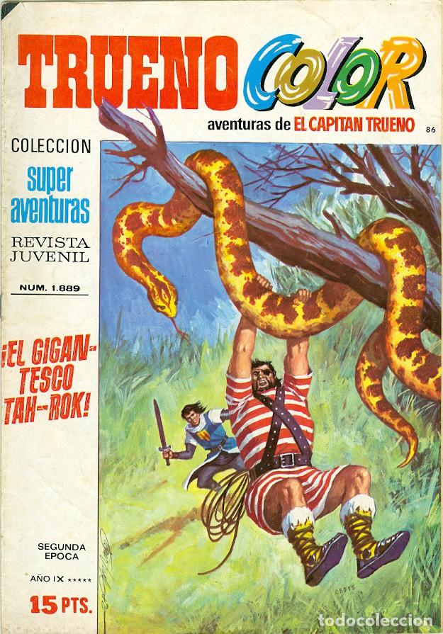 Giornalini: Bruguera. Trueno color segunda &eacute;poca. 86