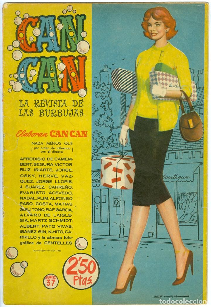 Tebeos: Bruguera. Can can 1958. 37 - Foto 1
