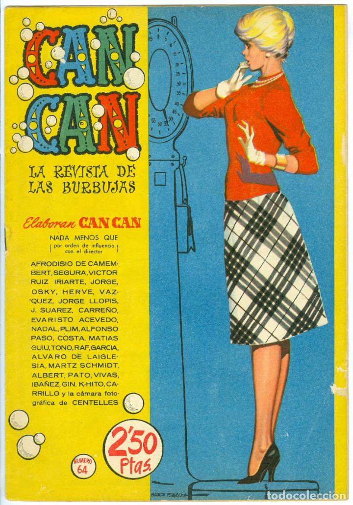 Giornalini: Bruguera. Can can 1958. 64