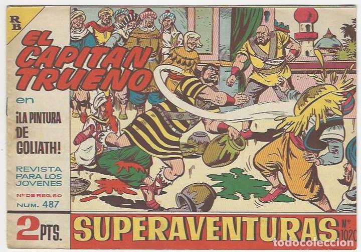 Livros de Banda Desenhada: Bruguera. El capit&aacute;n trueno. 487. Superaventuras.