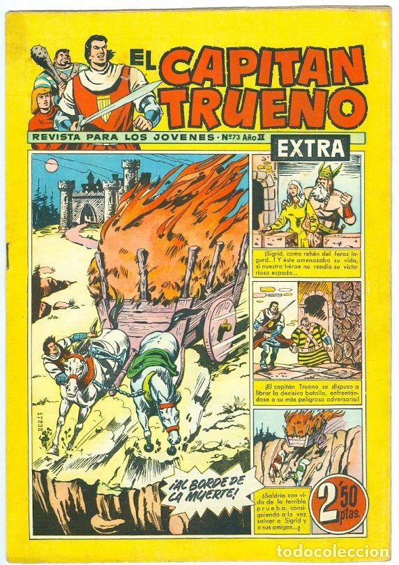 Tebeos: Bruguera. El capit&aacute;n trueno extra. 73 - Foto 1