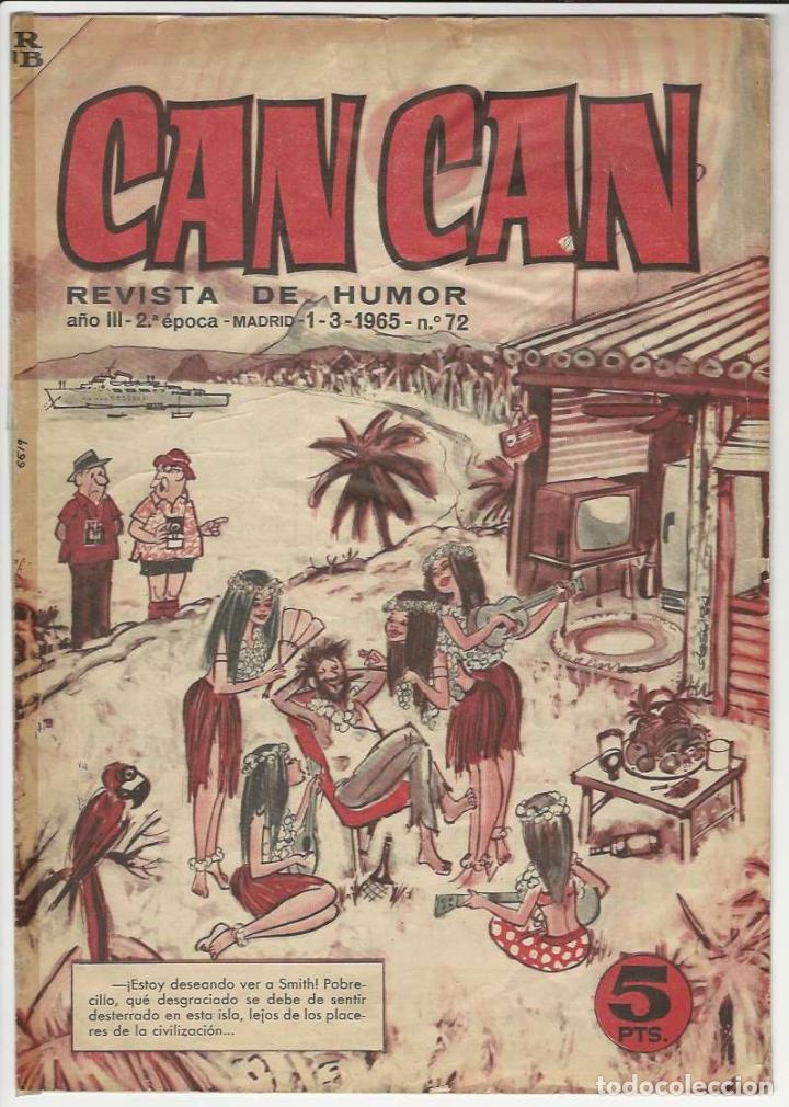 Tebeos: Bruguera. Can can. 72 - Foto 1