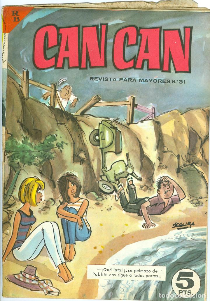 Tebeos: Bruguera. Can can. 31