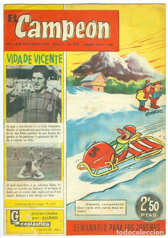 Tebeos: Bruguera. El campe&oacute;n. 90. - Foto 1