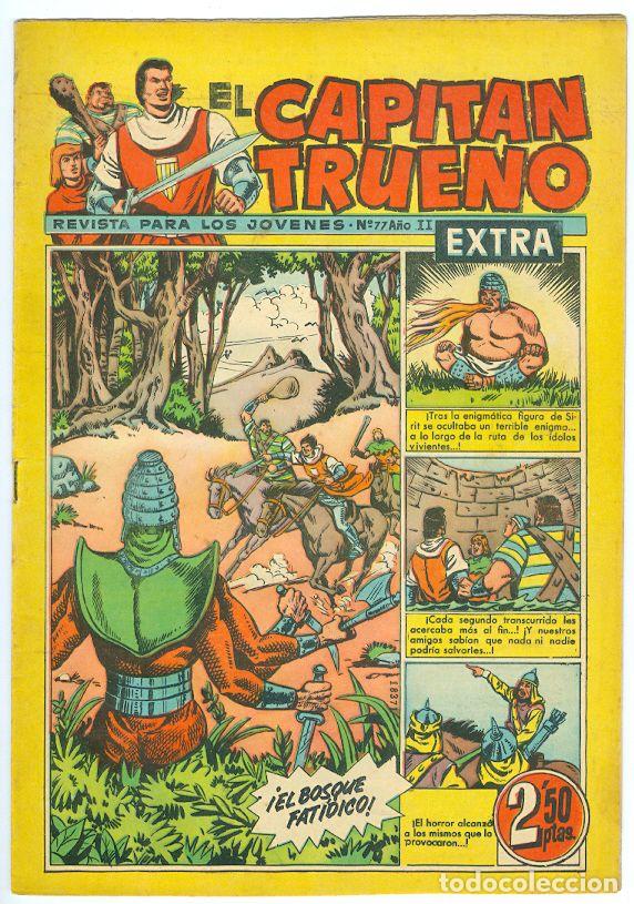 Tebeos: Bruguera. El capit&aacute;n trueno extra. 77 - Foto 1