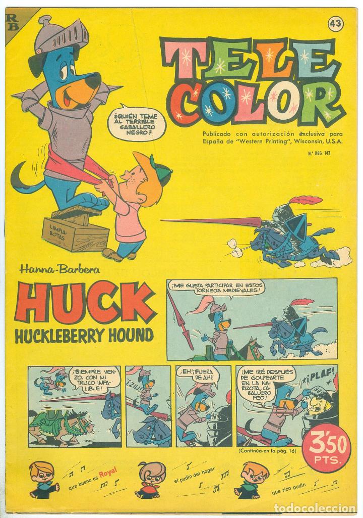 Tebeos: Bruguera. Tele color. 43. - Foto 1