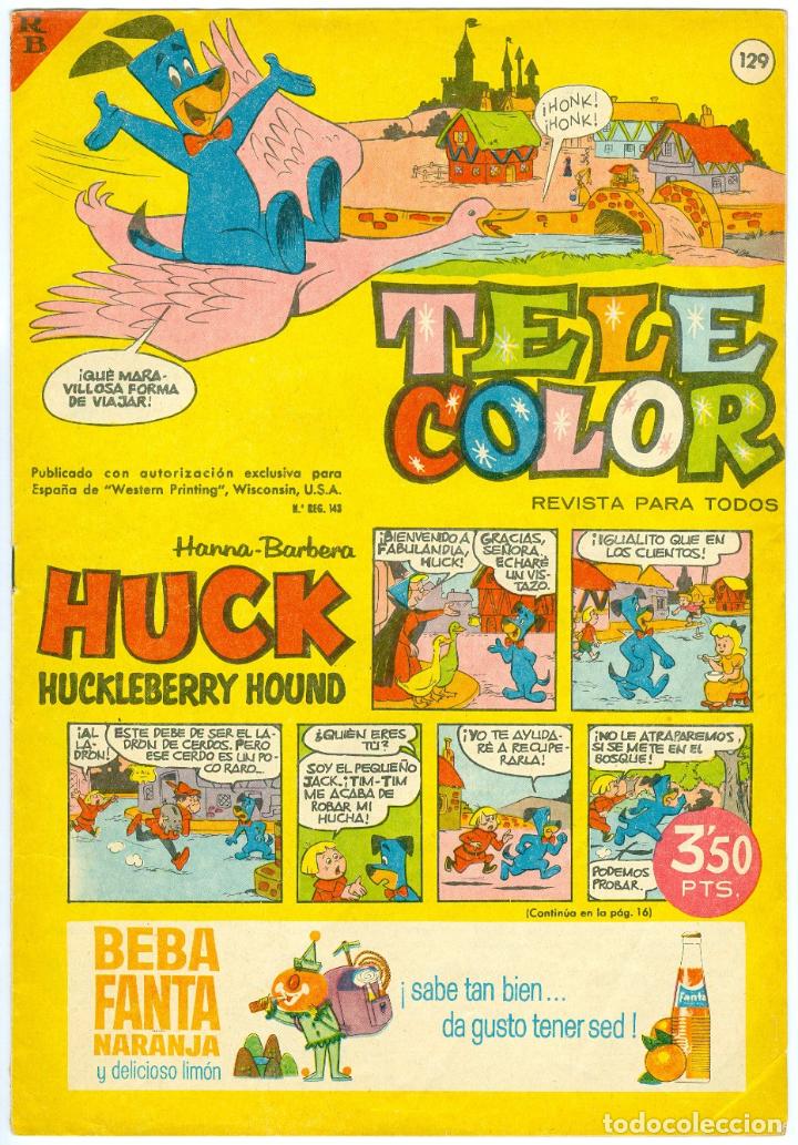 Tebeos: Bruguera. Tele color. 129. - Foto 1
