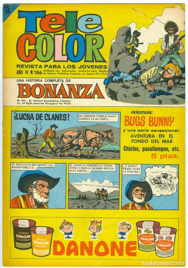 Tebeos: Bruguera. Tele color. 186. - Foto 1