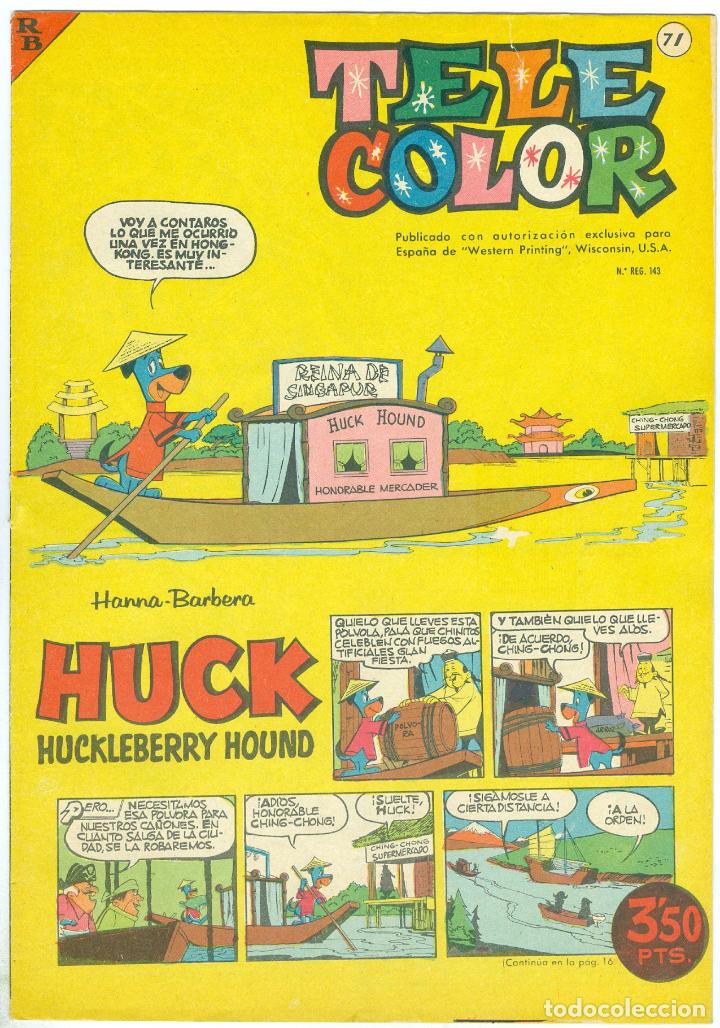 Tebeos: Bruguera. Tele color. 71. - Foto 1
