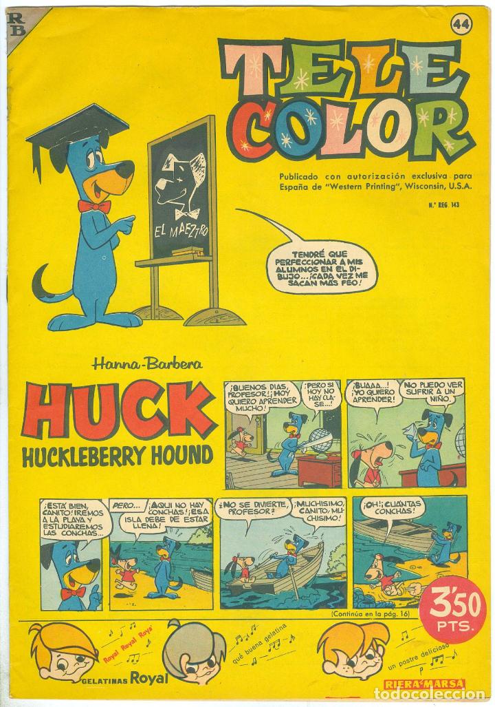 Tebeos: Bruguera. Tele color. 44. - Foto 1