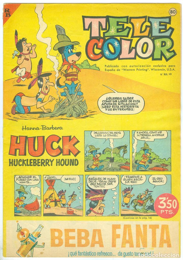Tebeos: Bruguera. Tele color. 80. - Foto 1
