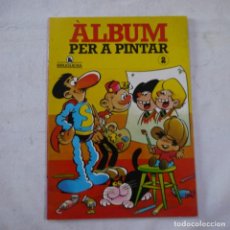 Tebeos: ALBUM PER A PINTAR 2 - IBAÑEZ, ESCOBAR, JAN - BRUGUERA - ABR. 1985 - 1.ª EDICION - CATALAN