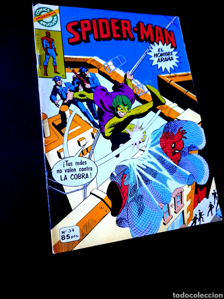 Tebeos: SPIDER-MAN 34 BRUGUERA NORMAL ESTADO SPIDERMAN COMICS MARVEL - Foto 1