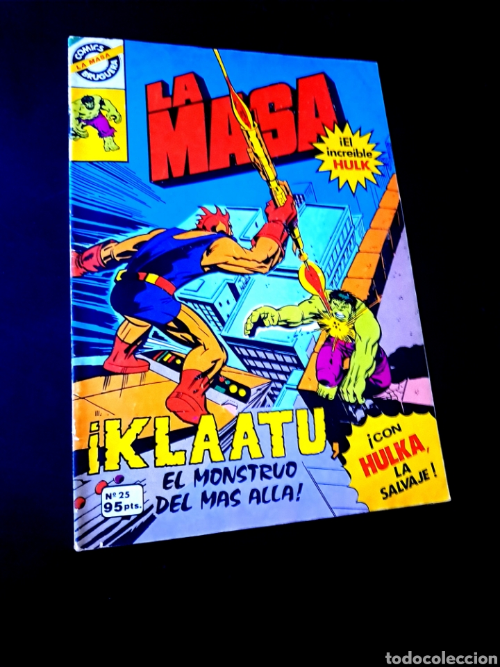 Tebeos: LA MASA 25 BRUGUERA NORMAL ESTADO COMICS MARVEL - Foto 1