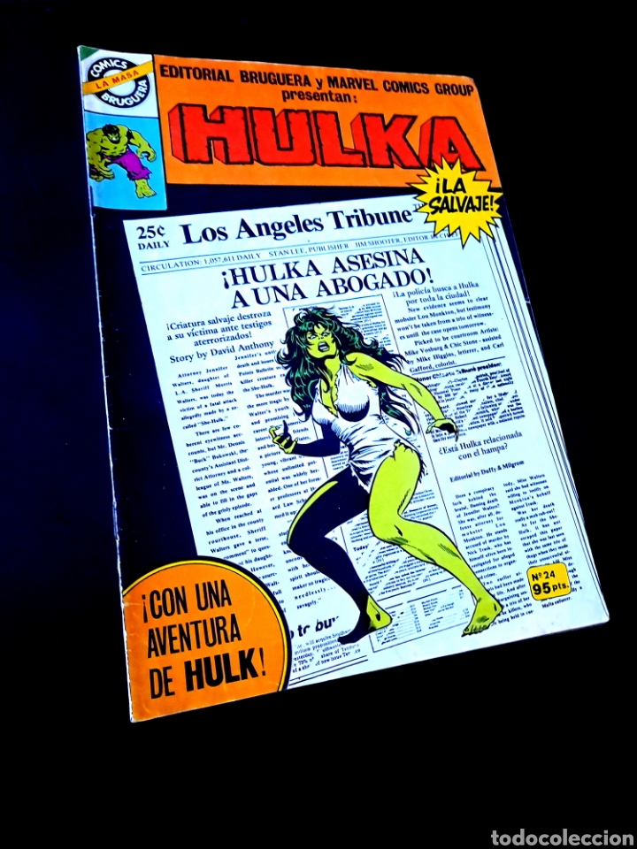 Tebeos: LA MASA 24 BRUGUERA NORMAL ESTADO COMICS MARVEL - Foto 1