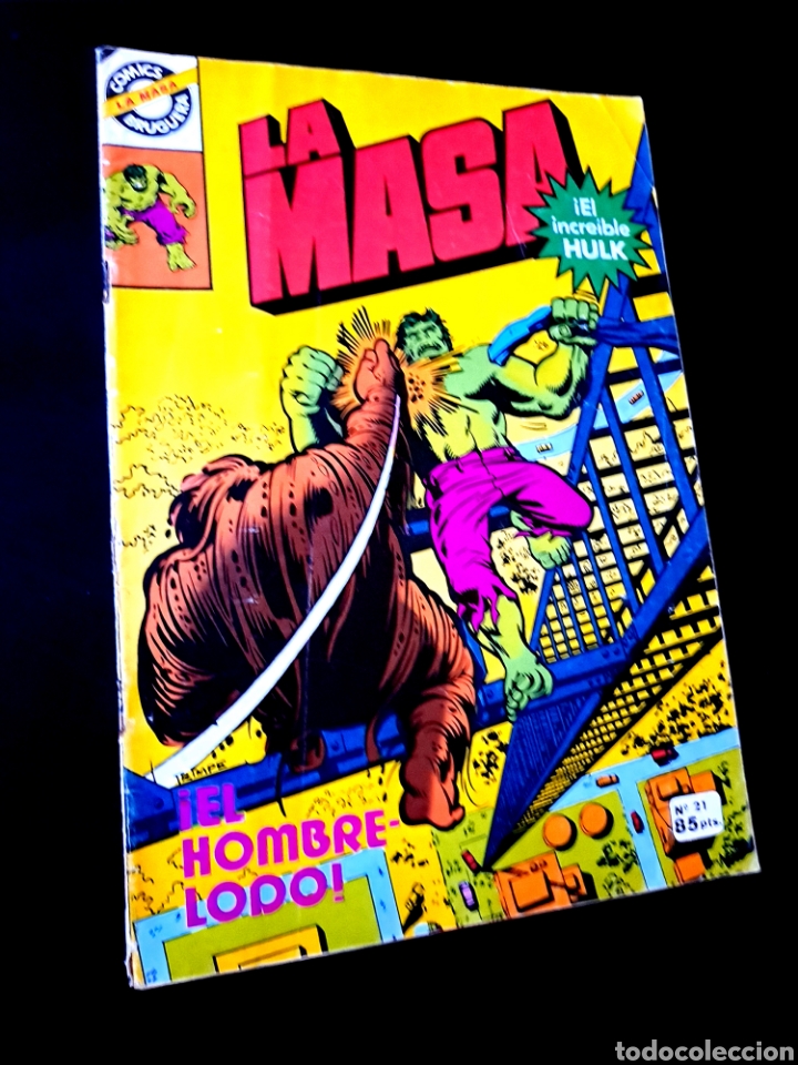 Tebeos: LA MASA 21 BRUGUERA NORMAL ESTADO COMICS MARVEL - Foto 1