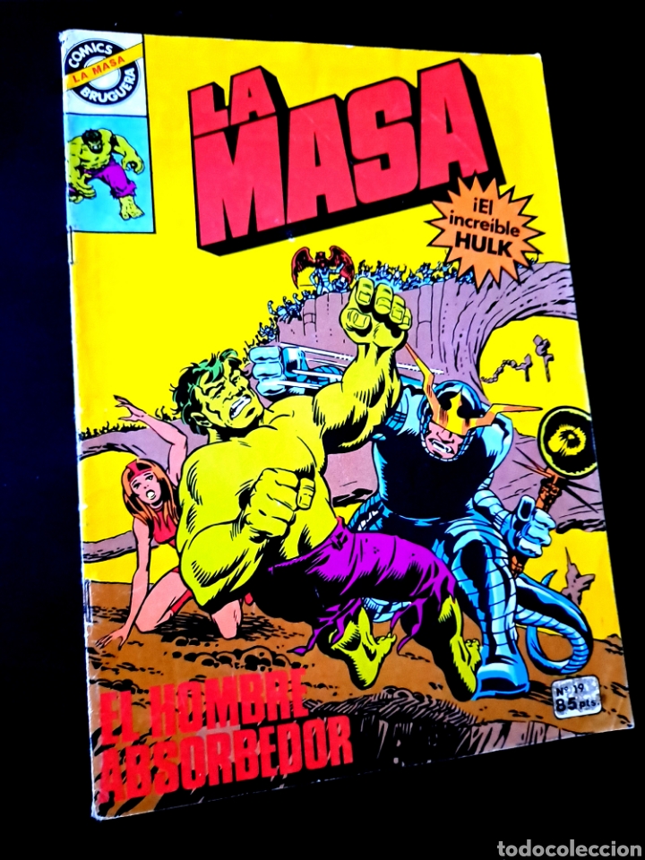 Tebeos: LA MASA 19 BRUGUERA NORMAL ESTADO COMICS MARVEL - Foto 1