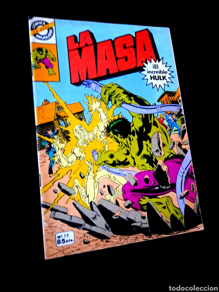 Tebeos: LA MASA 12 BRUGUERA NORMAL ESTADO COMICS MARVEL - Foto 1