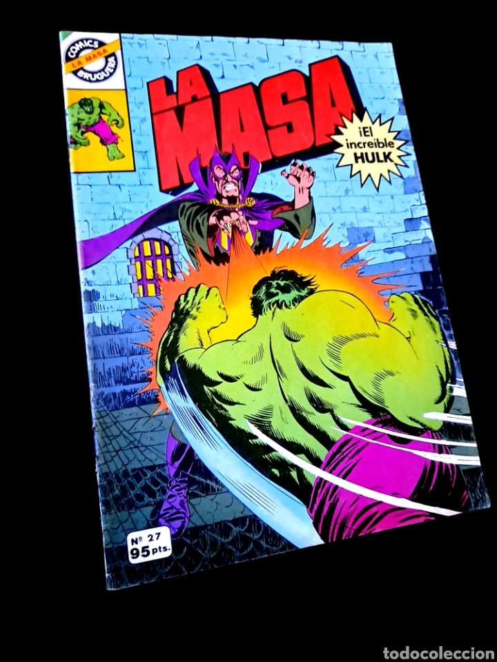 Tebeos: LA MASA 27 BRUGUERA NORMAL ESTADO COMICS MARVEL - Foto 1