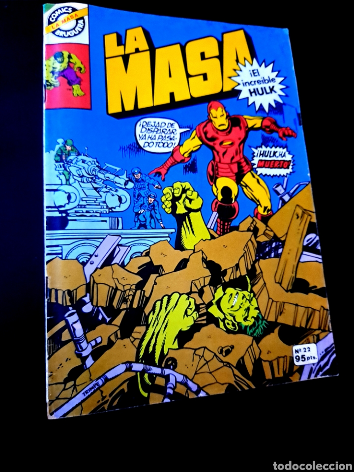 Tebeos: BUEN ESTADO LA MASA 22 BRUGUERA COMICS MARVEL - Foto 1