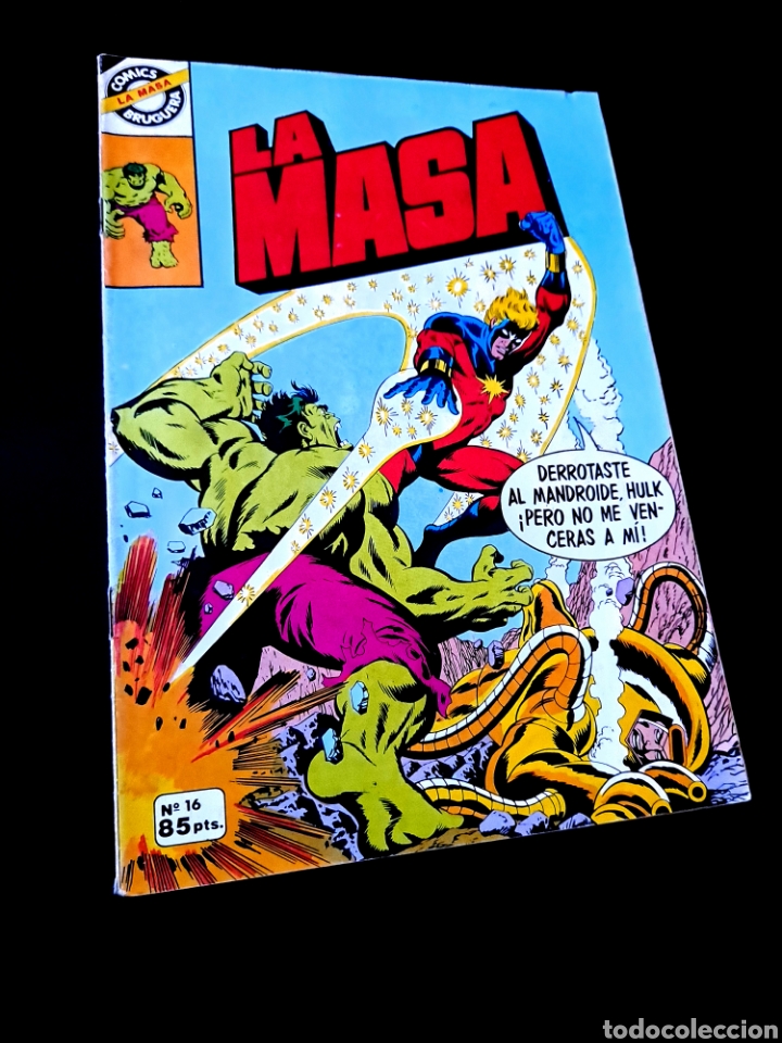 Tebeos: BUEN ESTADO LA MASA 16 BRUGUERA COMICS MARVEL - Foto 1